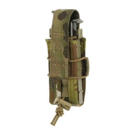 M-Tac Pistol Mag Pouch Gen.3 in camouflage, designed for Glock and multitools with MOLLE mounting, made of Cordura 500D.