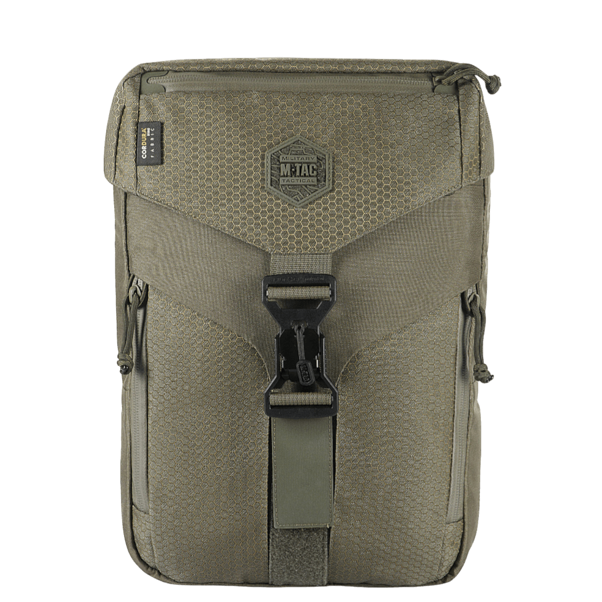 M-Tac Magnet XL Taske Elite Hex i robust design med FidLock låsesystem og aftageligt Velcro-panel, ideel til sikker opbevaring.