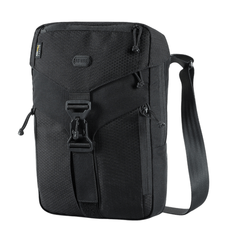 M-Tac Magnet XL Bag Elite Hex with shoulder strap and FidLock locking system in black design.