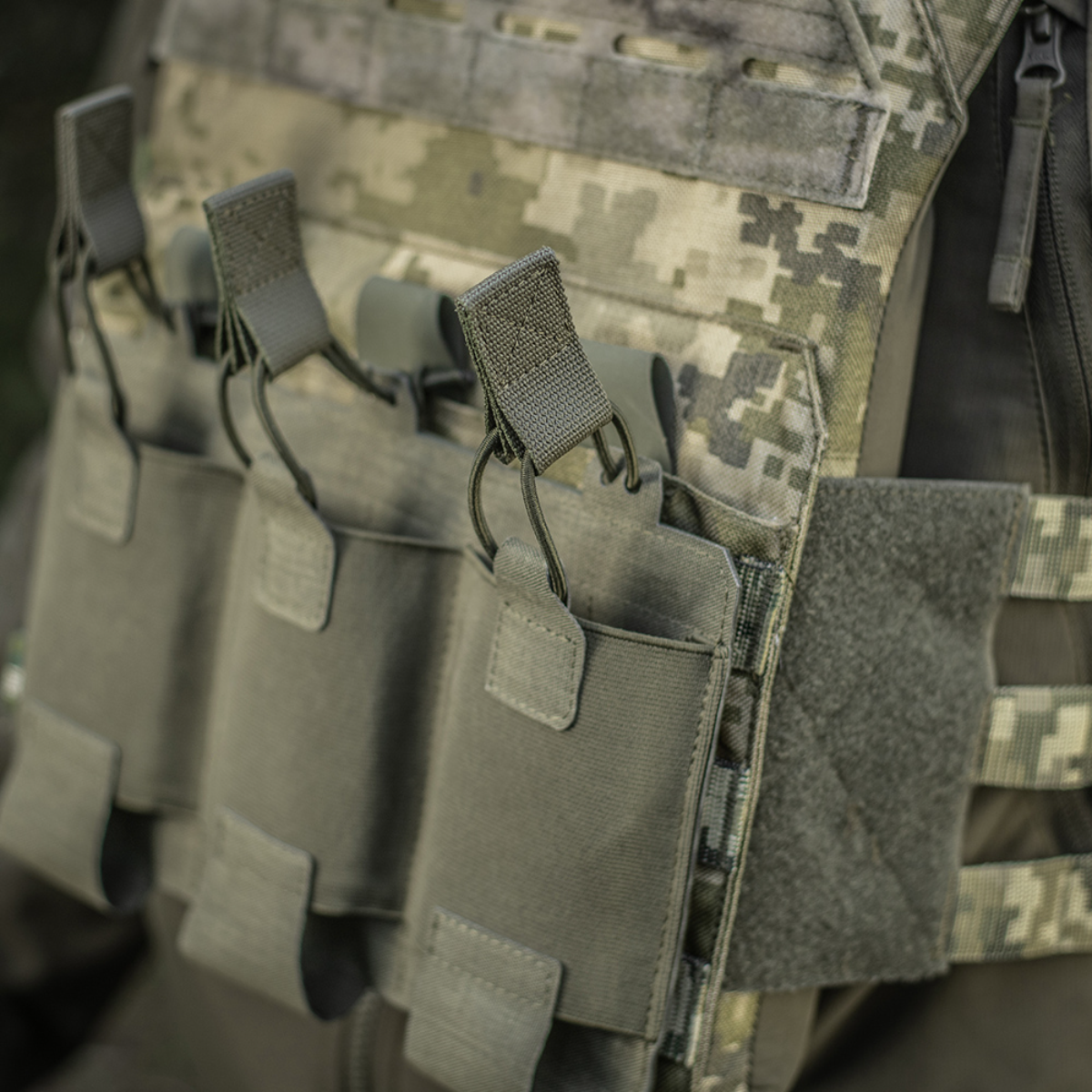 M-Tac Elastic Triple Magazine Pouch Elite