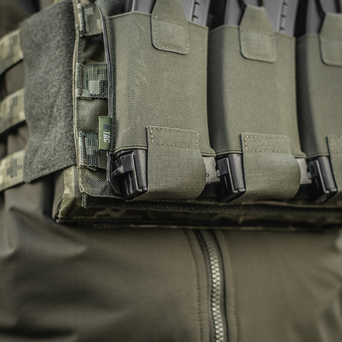M-Tac Elastic Triple Magazine Pouch Elite