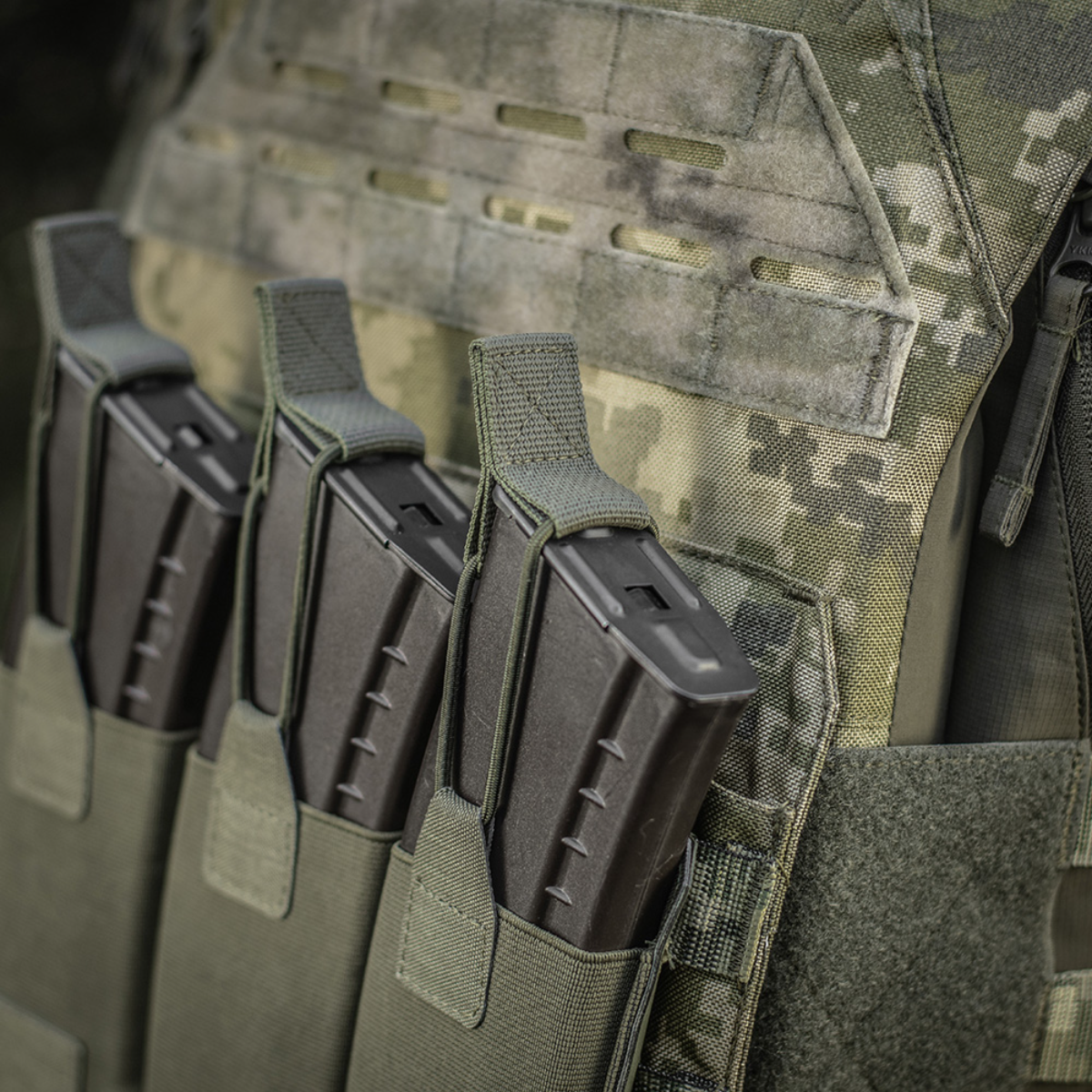 M-Tac Elastic Triple Magazine Pouch Elite