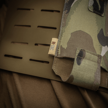 M‑Tac Elastisk Single Magazine Pouch Elite in camo, compatible with MOLLE Laser Cut mounting system, durable Cordura 500D