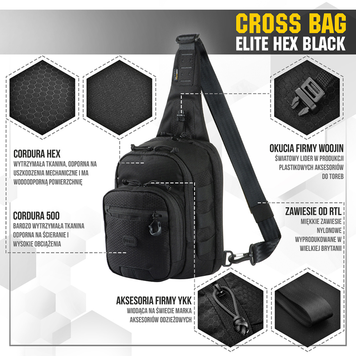 M-Tac Cross Bag Elite Hex