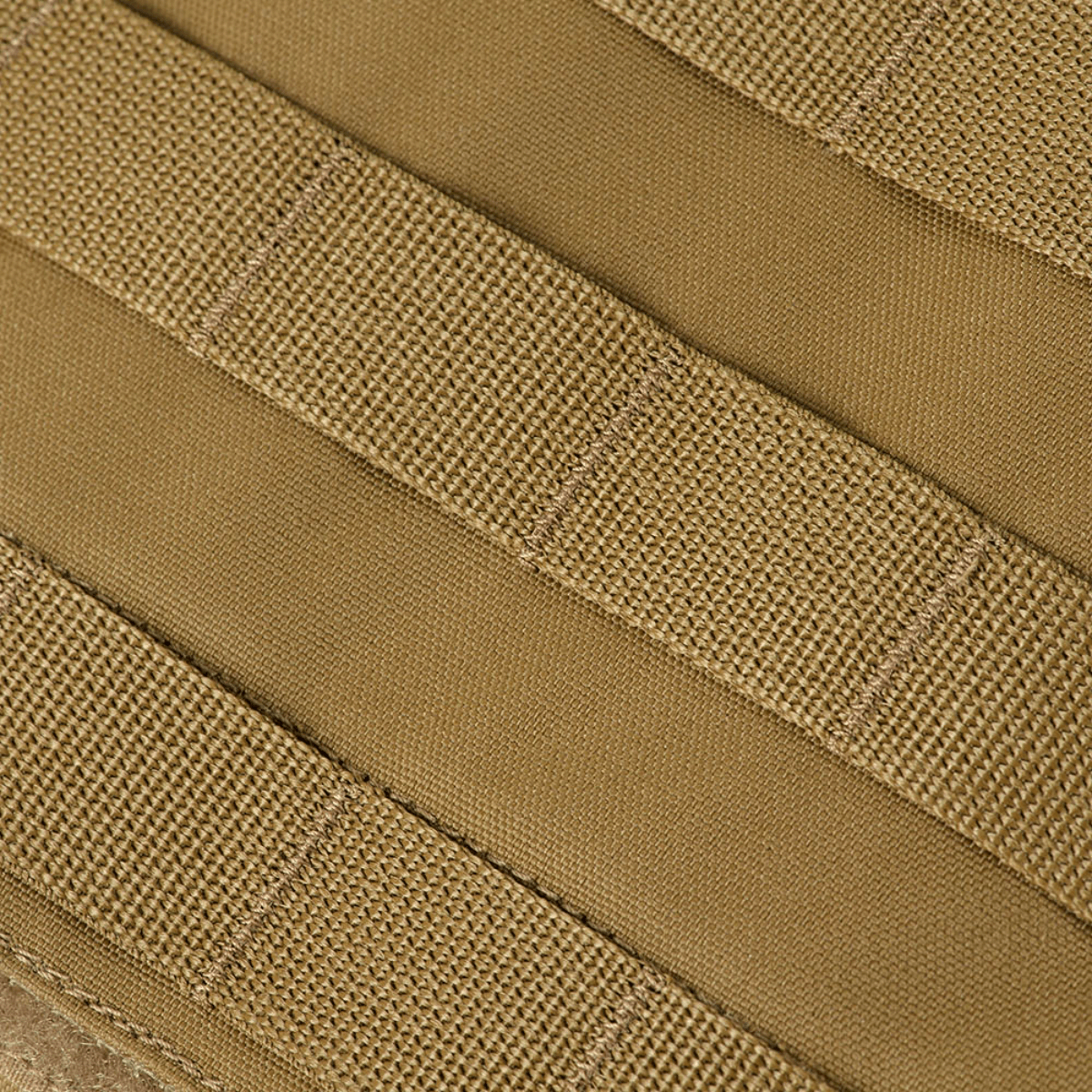 Detalje af M‑Tac Plate Carrier Cuirass QRS Gen.II i Cordura 500D materiale med Murdock webbing.