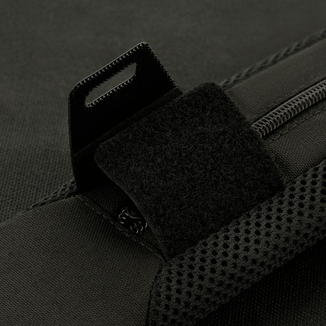 Close-up of M-Tac Shoulder Strap Pad 40 mm Elite with robust Cordura material and 3D mesh for ventilation and comfort.