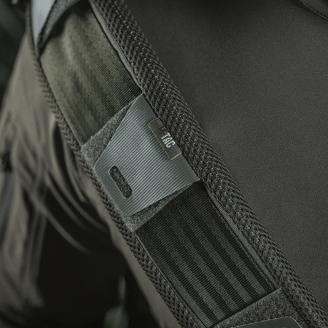 M‑Tac Shoulder Strap Pad 50 mm Elite in Cordura with 3D mesh for increased comfort and weight distribution across the shoulder.