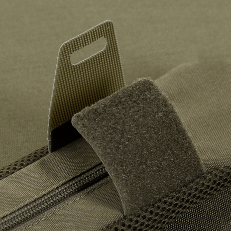 Close-up of M‑Tac Shoulder Strap Pad 50 mm Elite with Cordura material and 3D mesh for comfort.