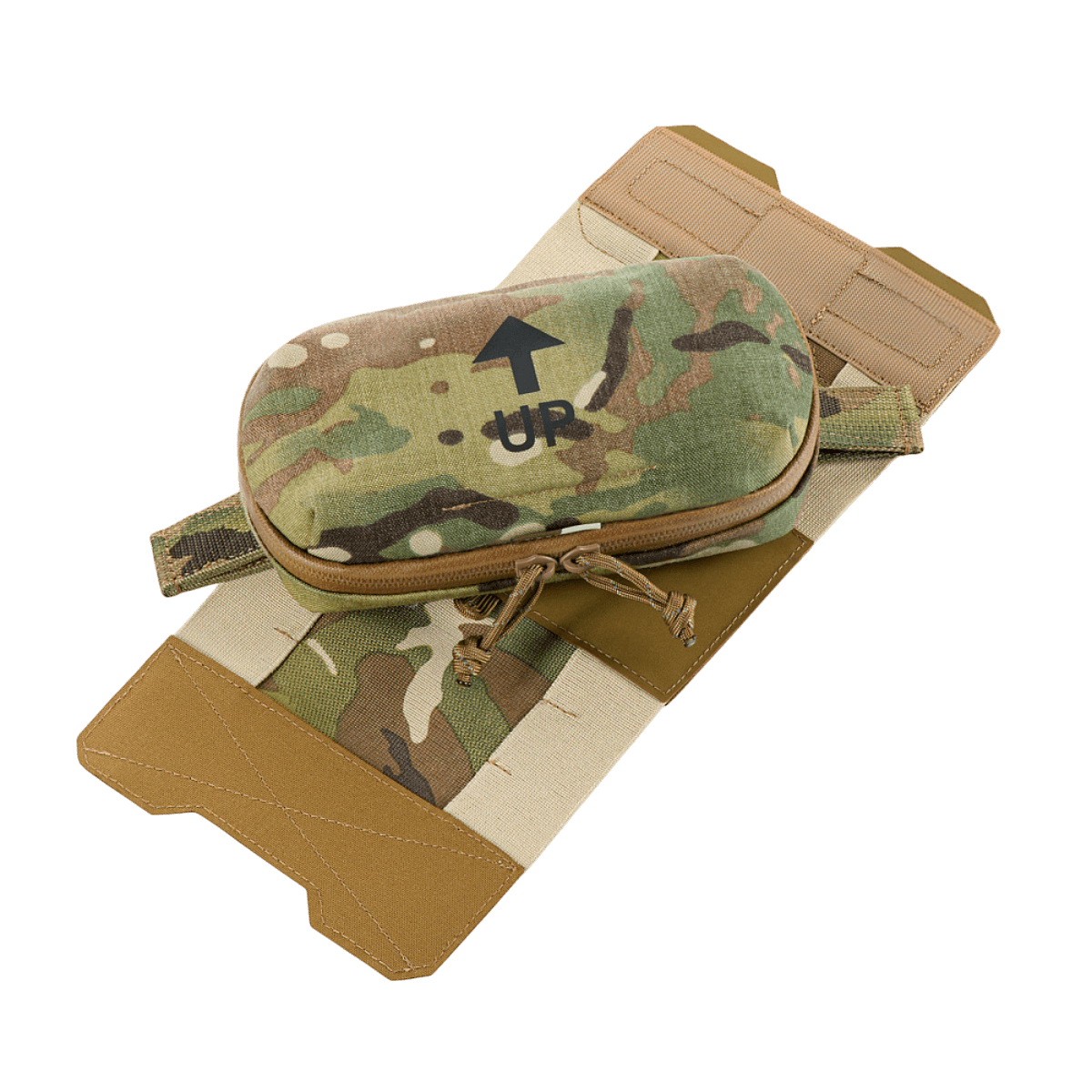 M‑Tac Horizontal Medical Pouch Elite, praktisk førstehjælpskit i feltet med Cordura 500D og vandtæt YKK AquaGuard lynlås.