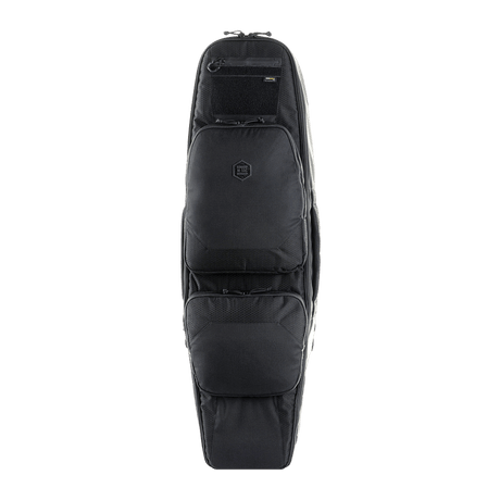M-Tac Gun Backpack Case 105 cm Elite Hex in black, suitable for transporting disassembled AR-15 and AK carbines. Ideal for hunters and shooters.