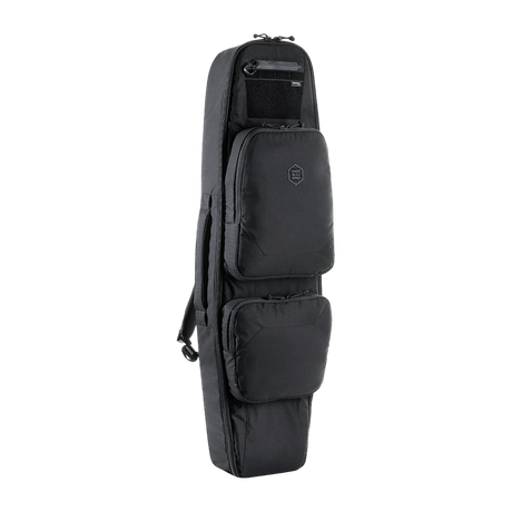 M-Tac Gun Backpack Case 105 cm Elite Hex in black, ideal for transporting weapons such as AR-15 and AK carbines. Material: Cordura 500D.