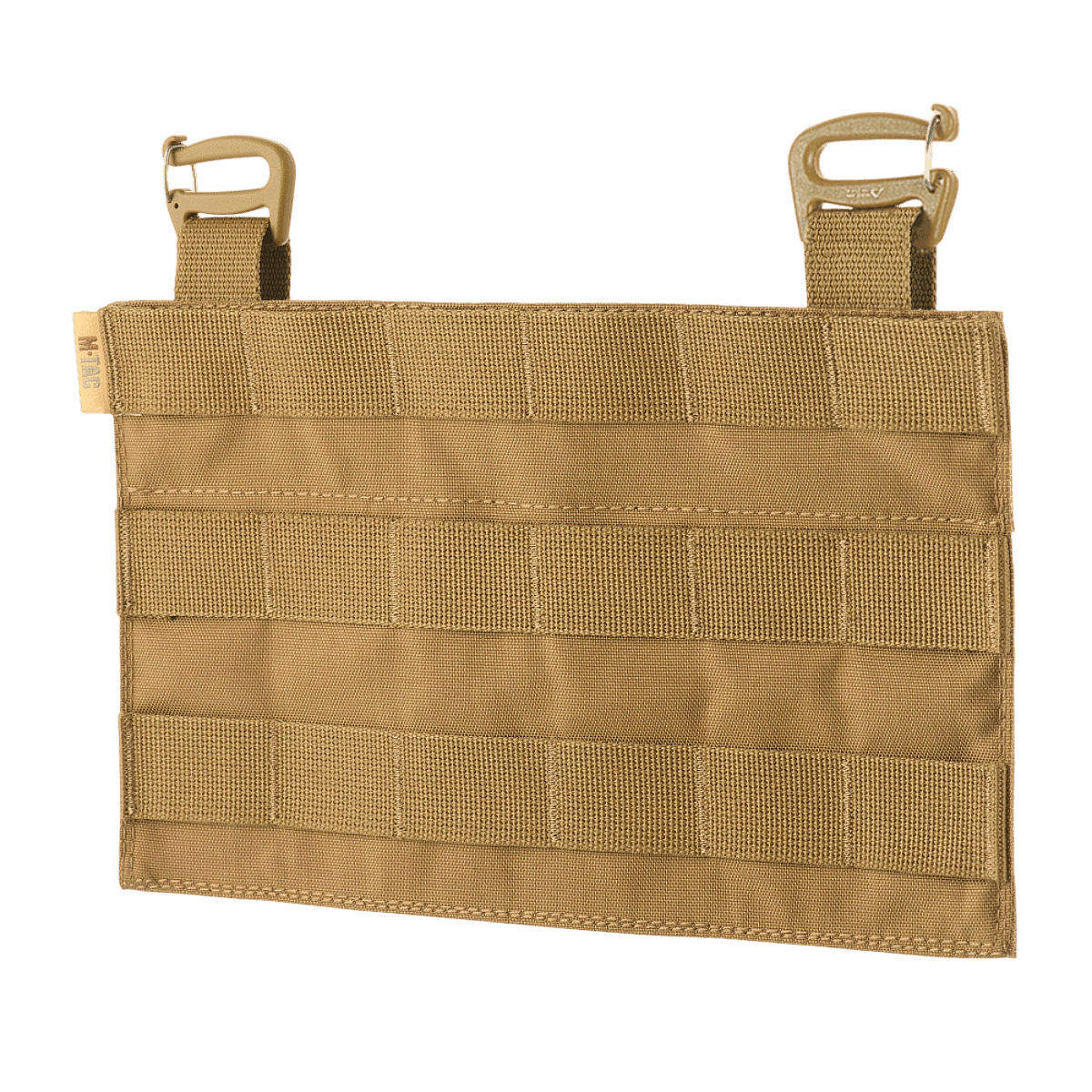 M‑Tac Front Panel til Cuirass QRS med MOLLE-system, designet til militært brug, fremstillet af Cordura 500D, let og kompakt.
