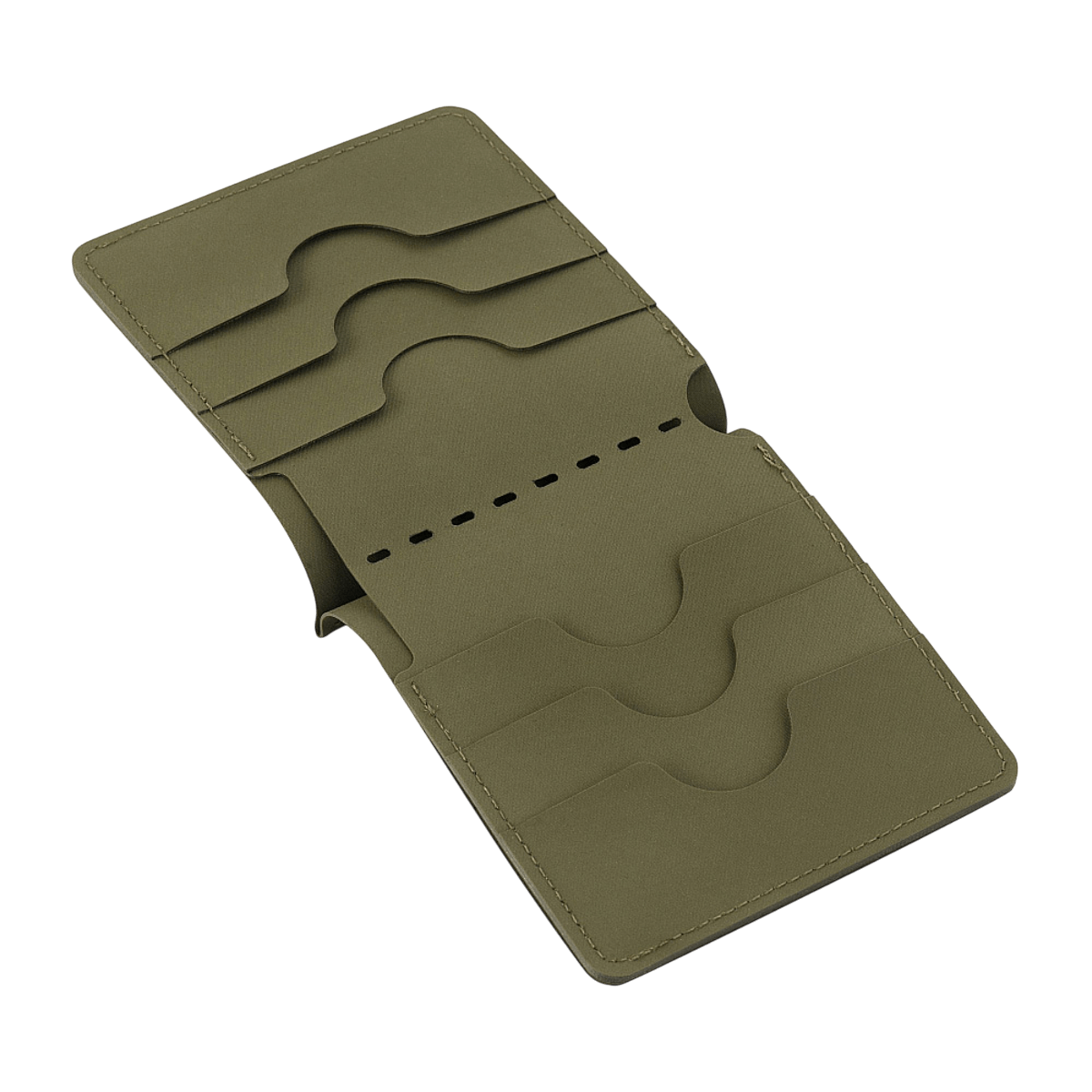 M‑Tac Pung Slim Elite åben kompakt pung med rum til kort og kontanter, moderne polymerkomposit, ekstremt slidstærk og holdbar.