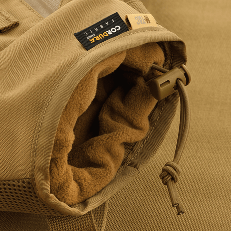 M-Tac Taktisk Håndvarmer Elite i slidstærkt Cordura 500D med fleecefor og G-Loft isolering for varme og komfort i koldt vejr.