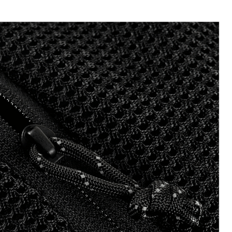 Close-up of M-Tac Sling Pistol Bag Elite Hex with wear-resistant Cordura fabric and YKK zippers.