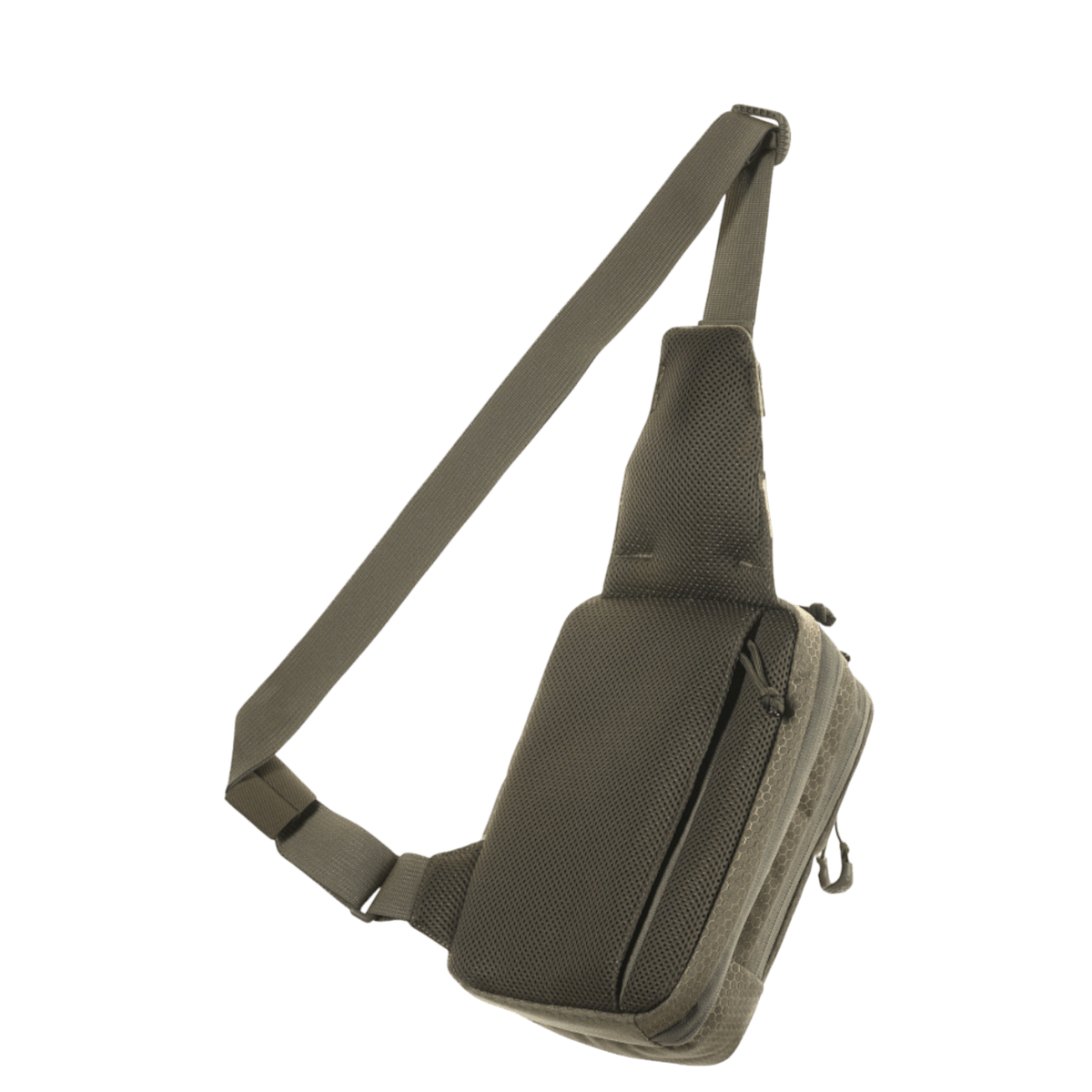 M-Tac Sling Pistoltaske Elite Hex i slidstærkt Cordura til sikker og stilfuld skjult våbentransport, justerbar skulderrem, 4 rum.