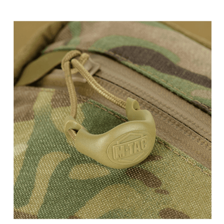 M-Tac Sling Pistol Bag Elite Hex with durable camouflage Cordura and YKK zipper for weapon transport.