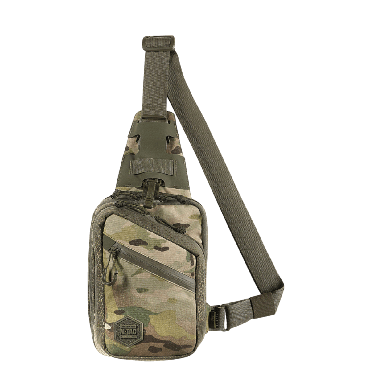 M-Tac Sling Pistoltaske Elite Hex i slidstærk Cordura 1000D med justerbar skulderrem og lynlåse fra YKK.