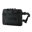 M-Tac Admin Taske Elite i sort med justerbar skulderrem og funktionelle lommer, lavet af Cordura 500D og Hex for holdbarhed.