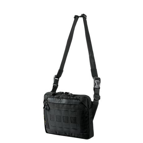 M-Tac Admin Bag Elite in black Cordura 500D with adjustable shoulder strap
