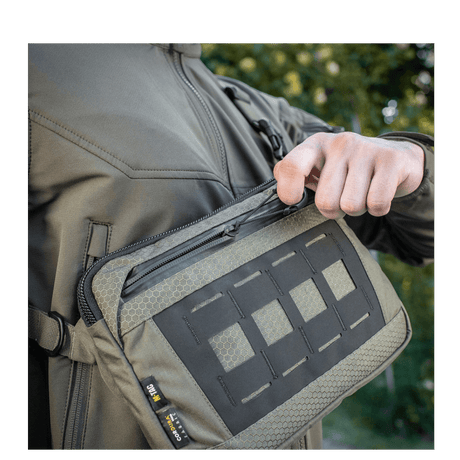 M-Tac Admin Bag Elite with Cordura 500D, adjustable shoulder strap and YKK zipper
