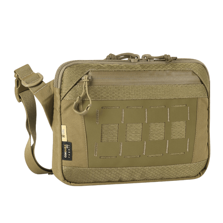 M-Tac Admin Bag Elite in Cordura 500D and Hex material with adjustable shoulder strap and YKK zippers