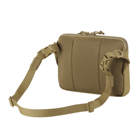 M-Tac Admin Bag Elite in Cordura material with adjustable shoulder strap, shown from the back