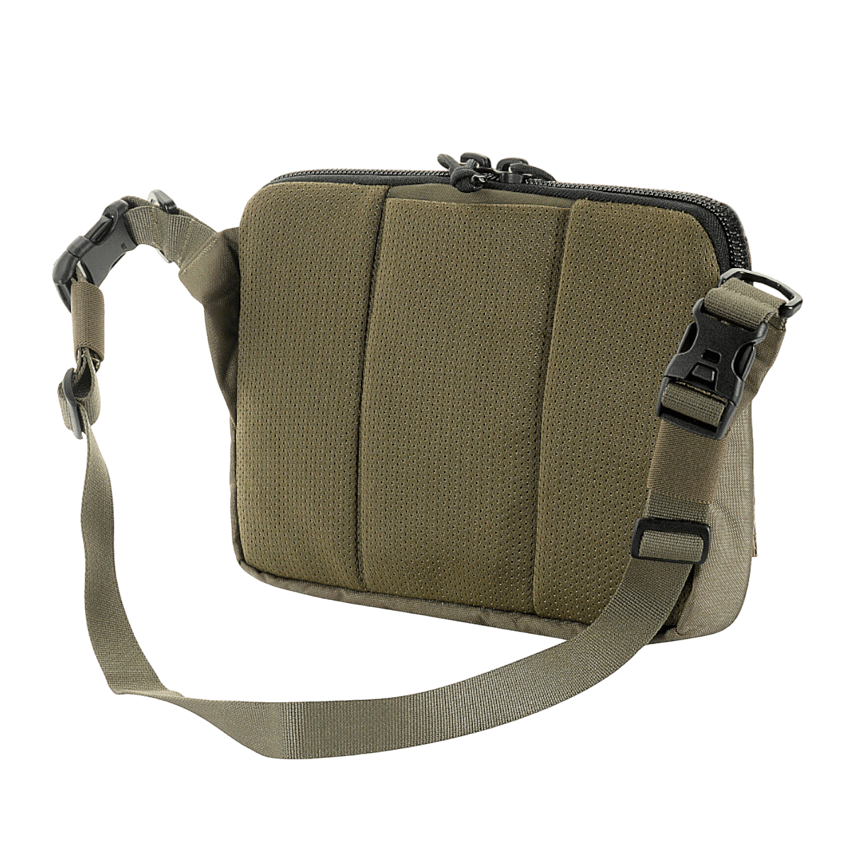 M-Tac Admin Taske Elite i slidstærk Cordura med justerbar skulderrem og lynlåse fra YKK og Woojin.