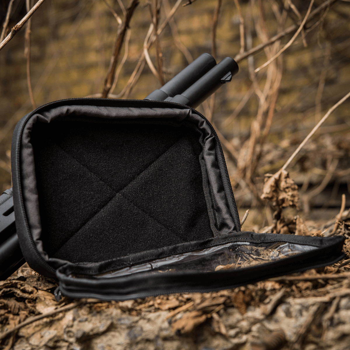 M-Tac Utility Organizer Slim Elite, organiseringstaske af Cordura 500D, velegnet til EDC-kit og sikker opbevaring af genstande.