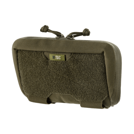 M-Tac Admin Pouch Elite in durable Cordura 500D with AquaGuard zipper, ideal for storing documents, mobile phone and small items.