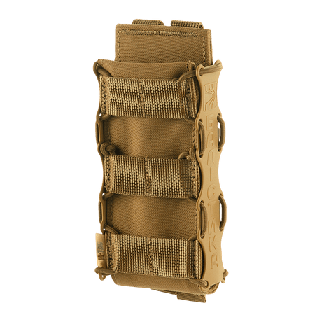 M-Tac Mag Pouch Kolchan for AK/AR in Cordura 1000D with MOLLE mounting, compatible with AK and AR magazines, brown color.