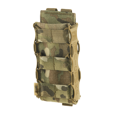 M‑Tac Mag Pouch Kolchan for AK/AR in camo pattern with MOLLE system. Cordura 1000D, rigid plastic insert, compatible with AK and AR magazines.