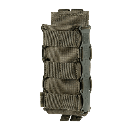 M‑Tac Mag Pouch Kolchan for AK/AR with MOLLE mounting and plastic side inserts for secure magazine storage.