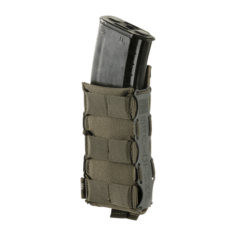 M‑Tac Mag Pouch Kolchan for AK/AR with plastic side inserts and MOLLE mounting for secure magazine retention.