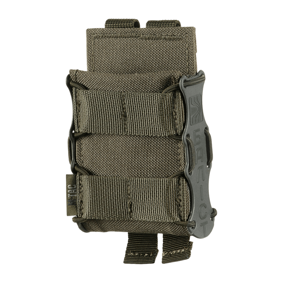 M-Tac Mag Lomme Kolchan til AK/AR Mini, slidstærk Cordura 1000D, funktionel magasinpouch med MOLLE-system, stødresistente plastikindsatser.