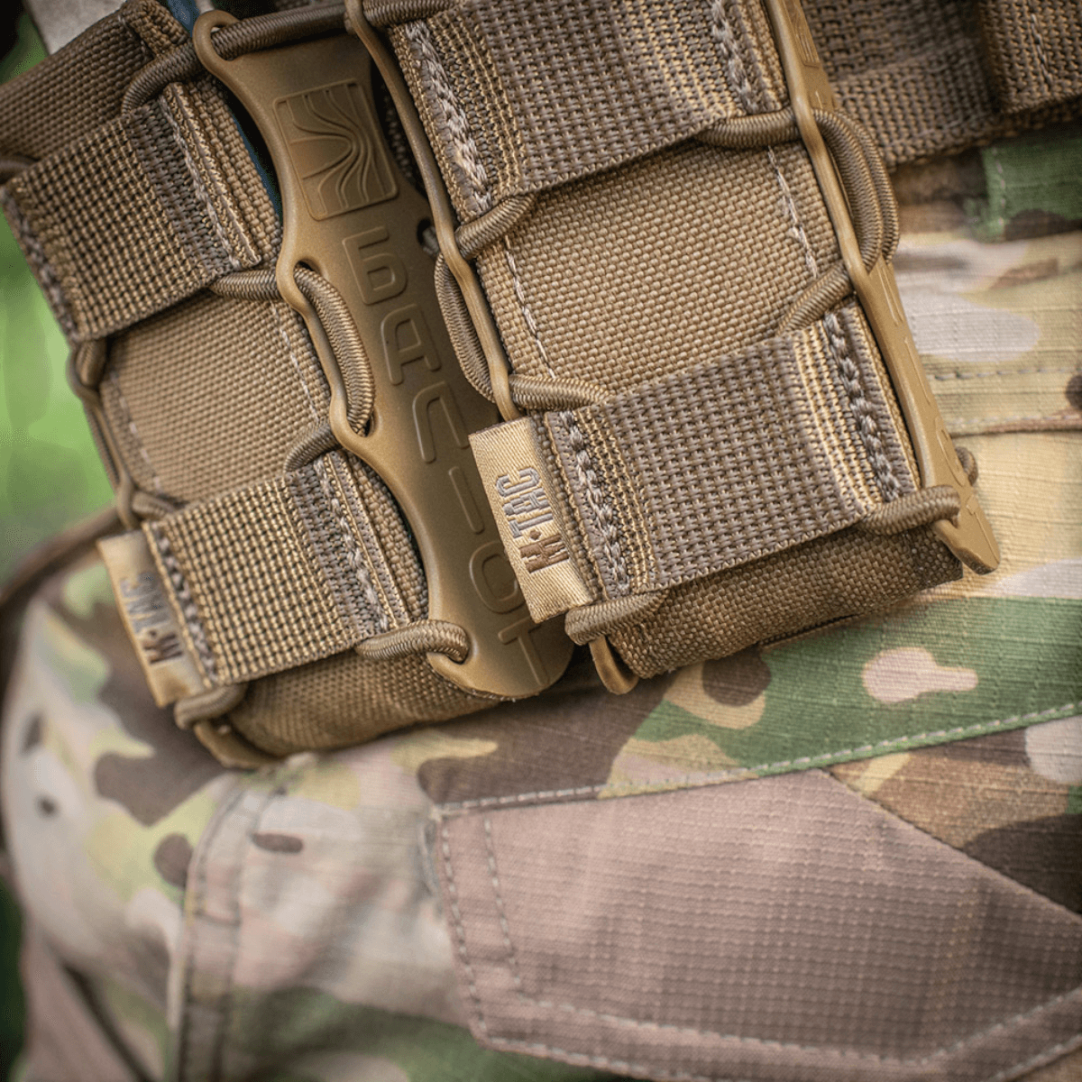 M-Tac Pistolmagasinlomme Kolchan til hurtig adgang og sikker opbevaring af magasiner, fremstillet af slidstærk Cordura 1000D.