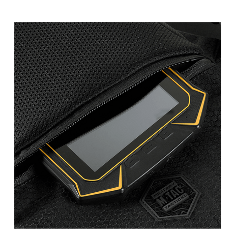 M-Tac Konvert Bag Elite with tablet pocket design and magnetic lock, made of durable Cordura. Ideal for everyday versatility.