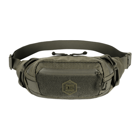 M‑Tac Belt Bag Elite Hex - compact and functional bag in Cordura with YKK zippers, perfect for everyday or tactical use.