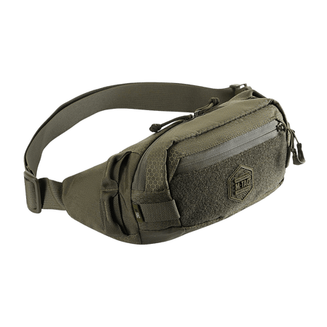 M‑Tac Belt Bag Elite Hex in Cordura with YKK zipper, ideal for everyday use or tactical gear, stylish and compact design.