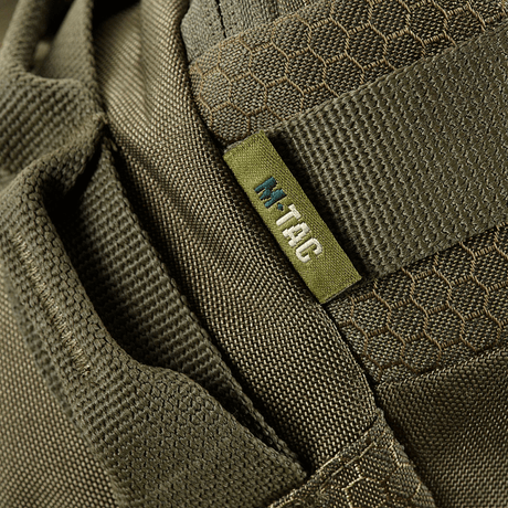 Close-up of M‑Tac Belt Bag Elite Hex in durable Cordura material with stylish design and timeless look.