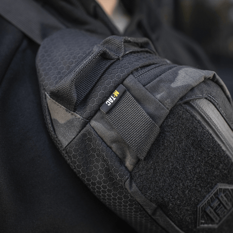 M‑Tac Elite Hex belt bag in Cordura with YKK zippers and Woojin buckles, ideal for tactical use and everyday storage.