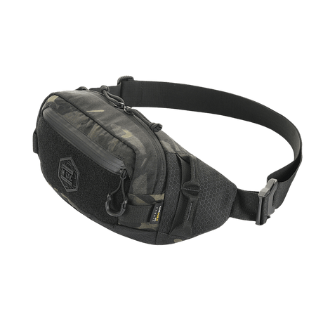 M‑Tac Elite Hex belt bag in Cordura, stylish and functional for everyday or tactical use, with YKK zippers and Woojin buckles.