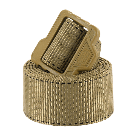 M-Tac Tactical Paratrooper Belt in durable nylon, 40 mm wide with polyamide lock, ideal for soldiers and active users.