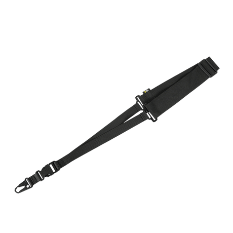 M-Tac Weapon Belt Single Point in black with adjustable length, suitable for rifle handling and quick access.