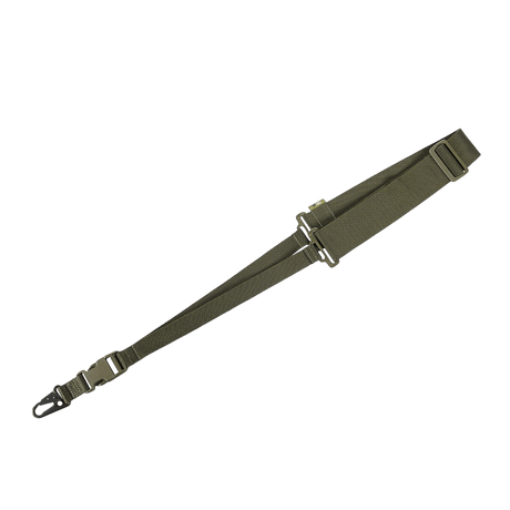 M-Tac Weapon Belt Single Point, adjustable rifle belt with Texcel strap and quick-drop system, in army green.