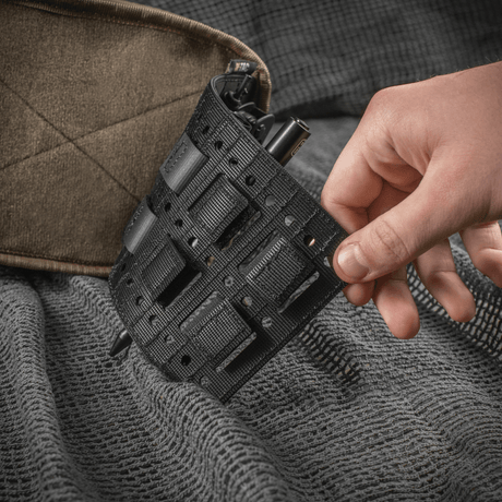 M-Tac Module Insert Molle 11x19, Laser Cut for easy bag organization. Polymer composite, wear-resistant and durable, with MOLLE-compatible compartments.