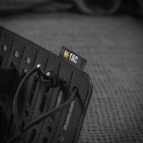 M-Tac Module Insert Molle 11x19, Laser Cut with sturdy elastic straps and laser-cut hole design for EDC organization.