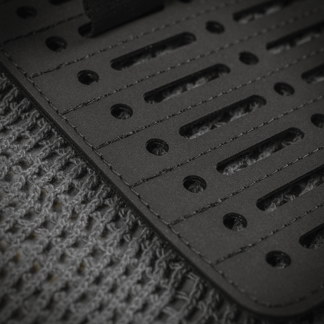 Detailed view of M-Tac Module Insert Molle 11x19, Laser Cut in polymer composite. Ideal for efficient EDC organization. Laser Cut design.