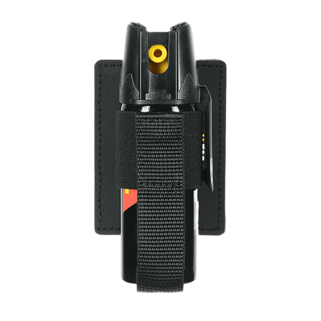 M-Tac Modular Insert for pepper spray in polymer composite with elastic and strap for secure storage.