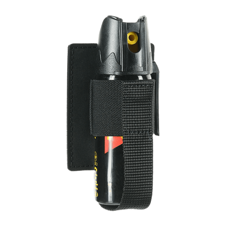 M-Tac Modular Insert for pepper spray mounted in a black elastic holder.